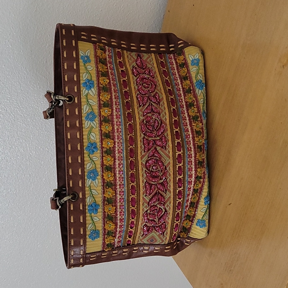 Isabella Fiore embroidered tote